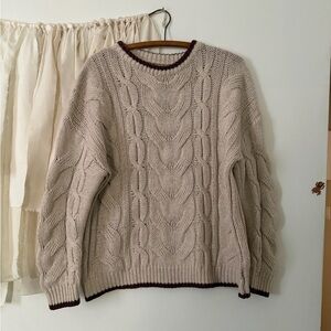Cable Knit Sweater